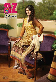 Al-Zohaib Aeysha Zara Premium Eid Collection 2013-14