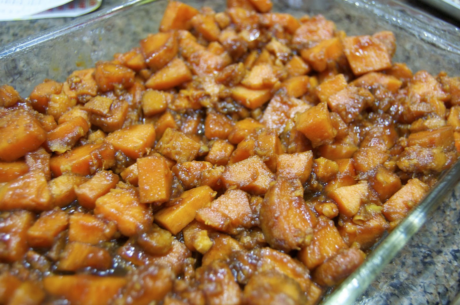 Day 271 Molasses Glazed Sweet Potatoes 365 Days of Baking