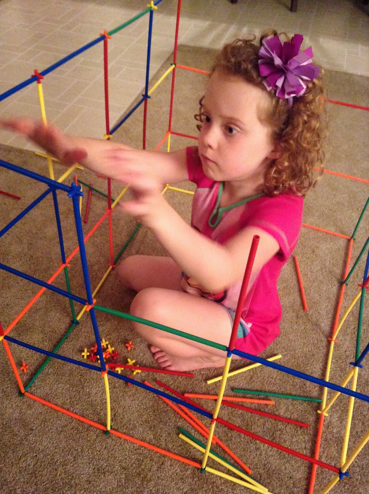 The Chocolate Muffin Tree Review Roylco Straws and Connectors