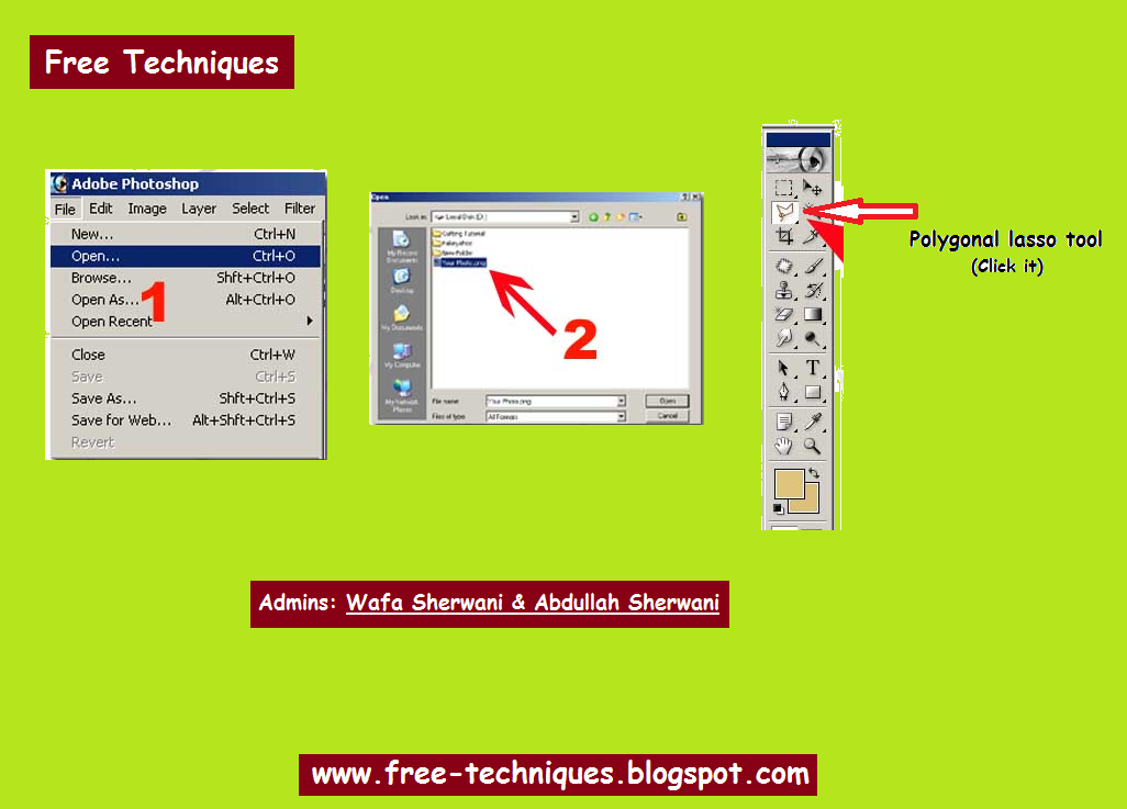 Change Picture Background in Adobe 7.0 Free Techniques