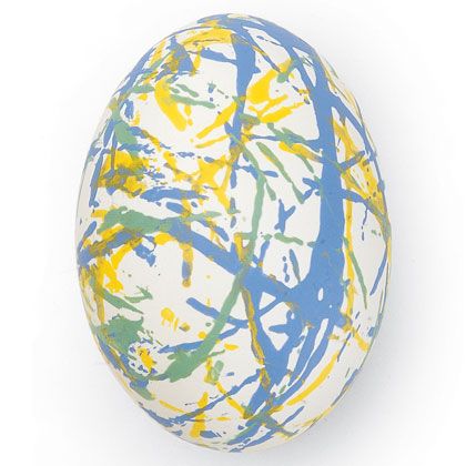 IDEE DI PASQUA - Come decorare le uova di polistirolo - 