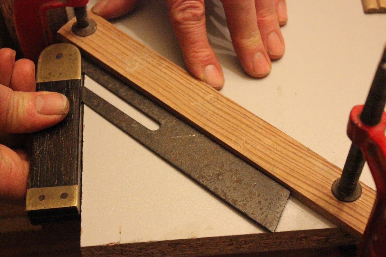 Homemade Tools Handpowered Sander Precision Picture Frames