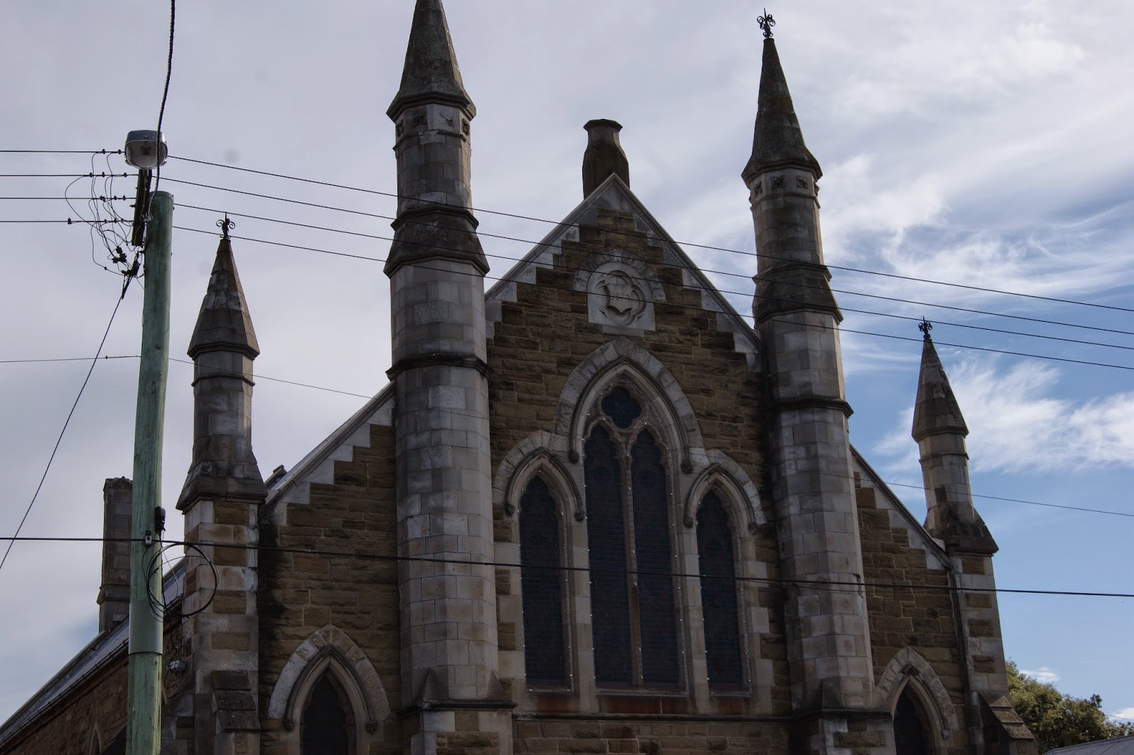 On The Convict Trail Davey Street Methodist Church