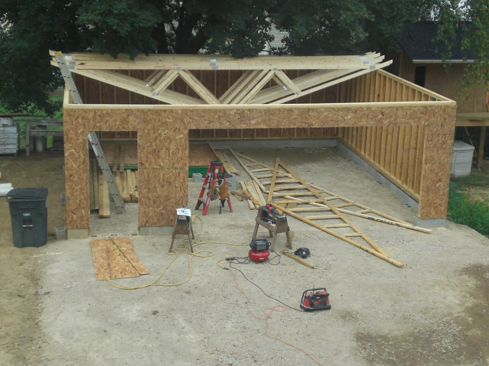 Garage Build Twenty-Ten | Part Three - Danks and Honey