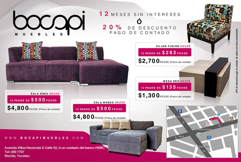Bocapi Muebles Salas recamaras Comedores a 12 meses sin intereses Bocapi Muebles Salas recamaras Comedores a 12 meses sin intereses