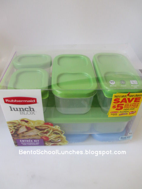 Rubbermaid LunchBlox Kids Modular Containers Review and Giveaway