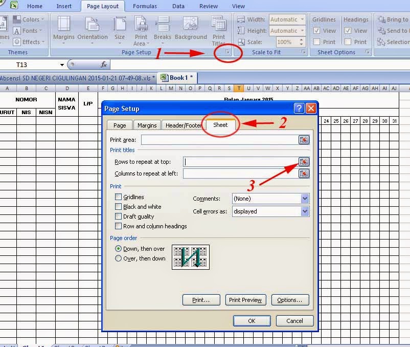 Cara membuat tabel di microsoft excel