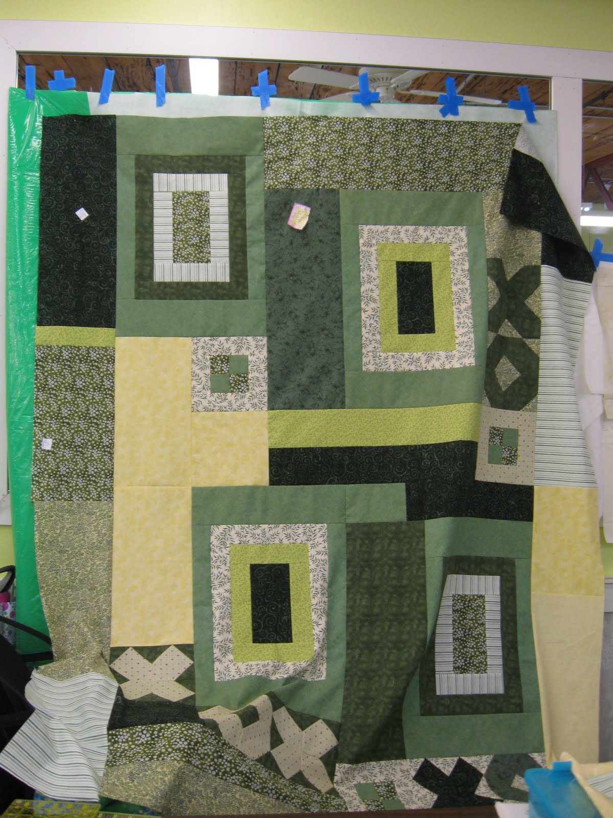 A Quilter and The Chief July Brown Bag Quilt Retreat