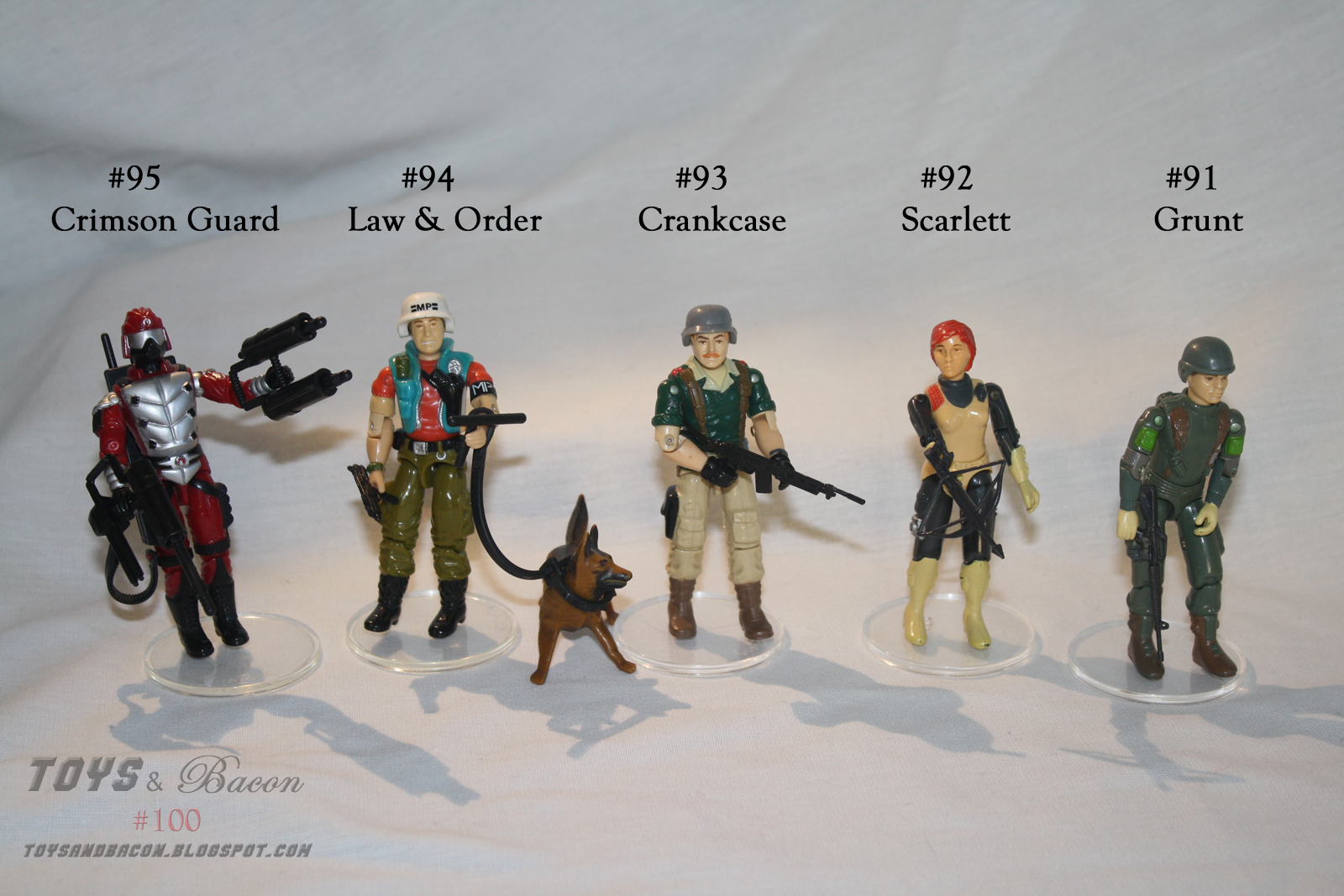 Toys and Bacon: The 100 Best G.I. Joe Figures