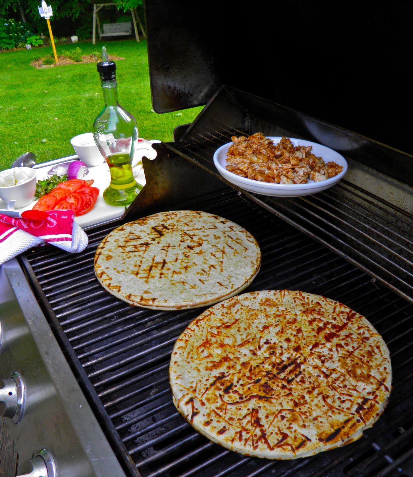 From Captain's Daughter to Army Mom Summertime Boboli Grilled Pizza