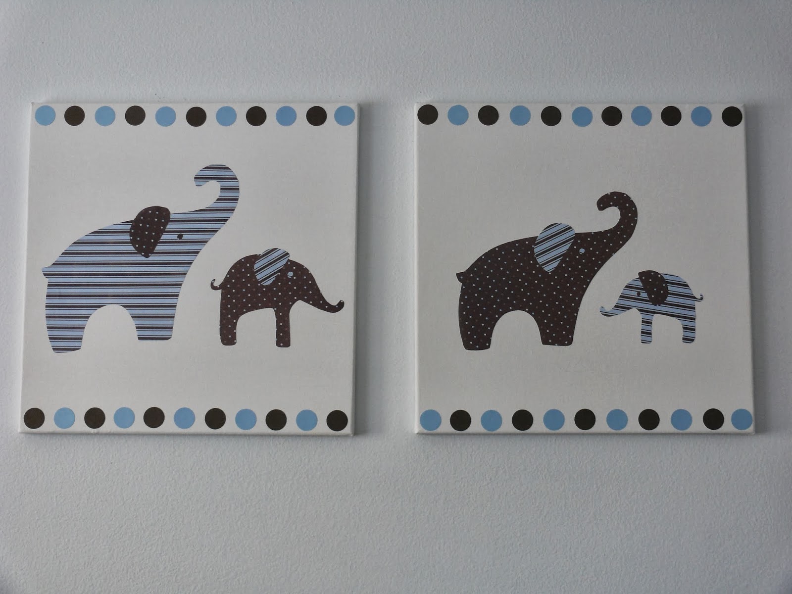 Imperfect & Fabulous DIY Elephant Nursery Art
