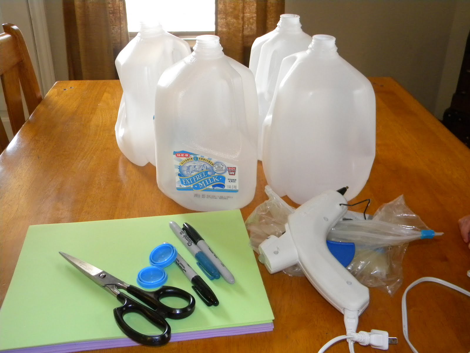 Strickly Us It's craft time again... Elephant Watering Can