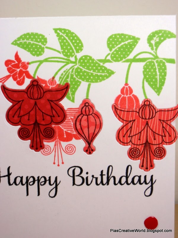 Pia's Creative World Paper piecing & indlaid diecutting