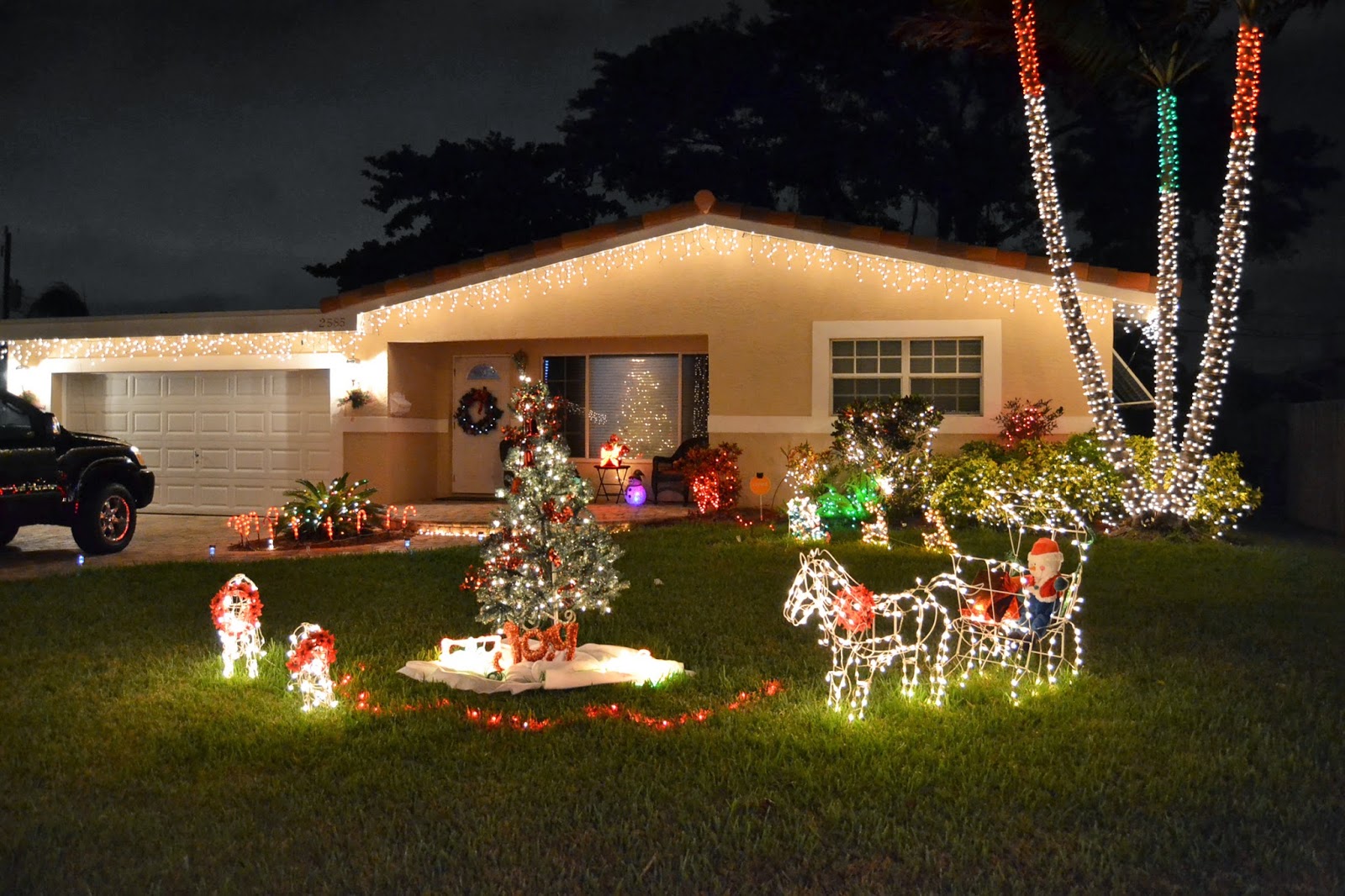 Hey Florida!: Decoração de Natal pela vizinhança!