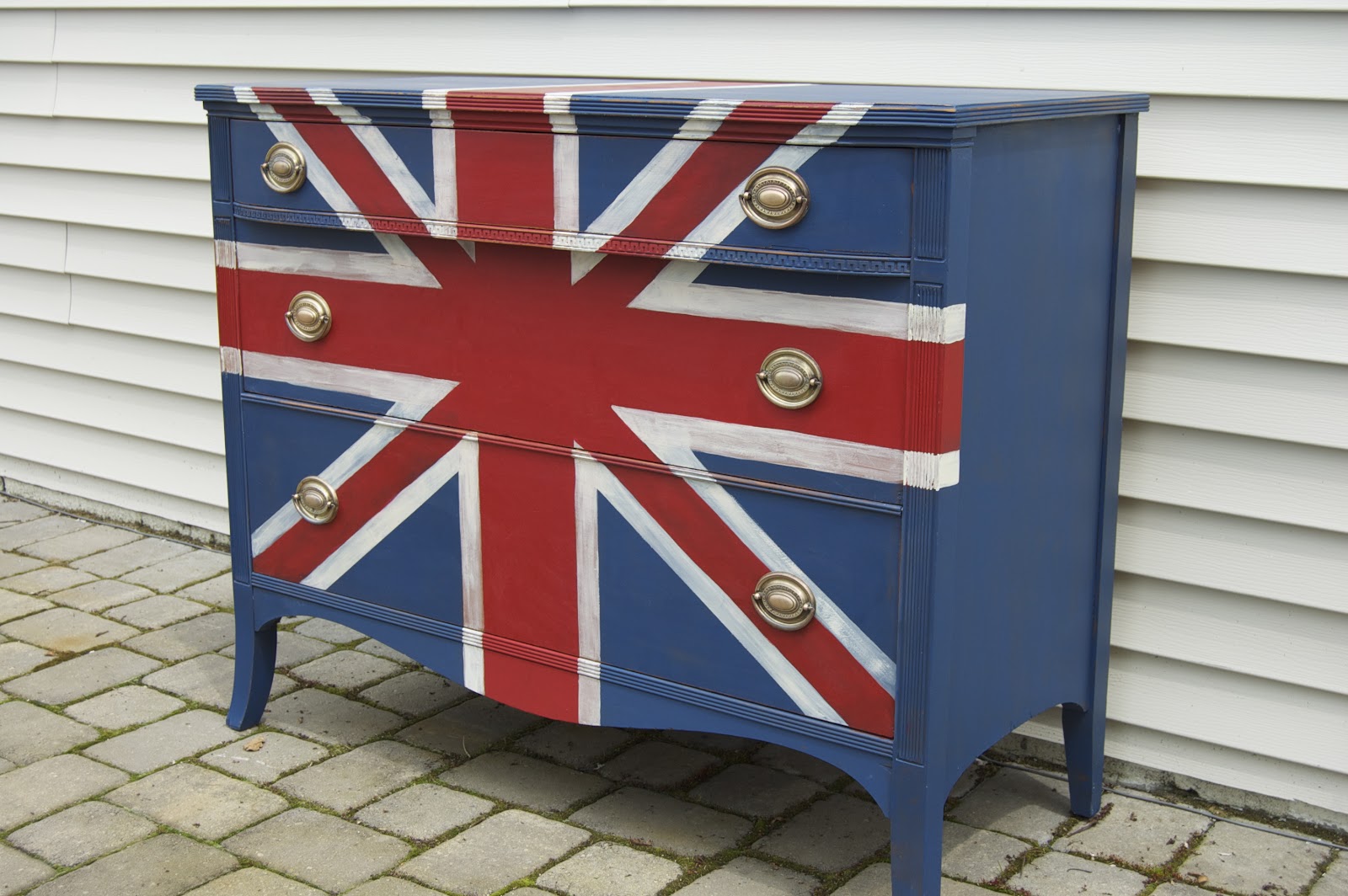 Seaside Shelter How to Paint the Union Jack