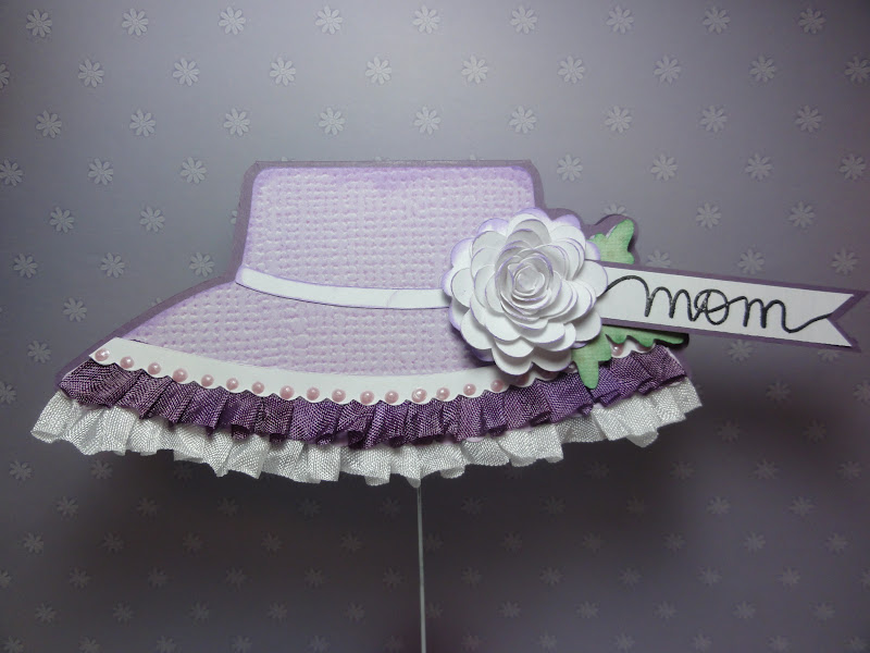 The Cricut Bug Mother's Day Hat Card