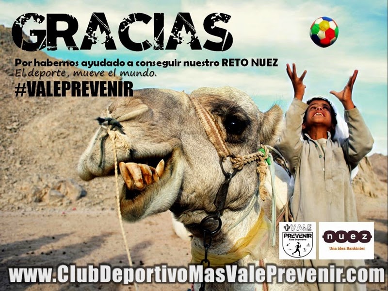 reto nuez club deportivo mas vale prevenir