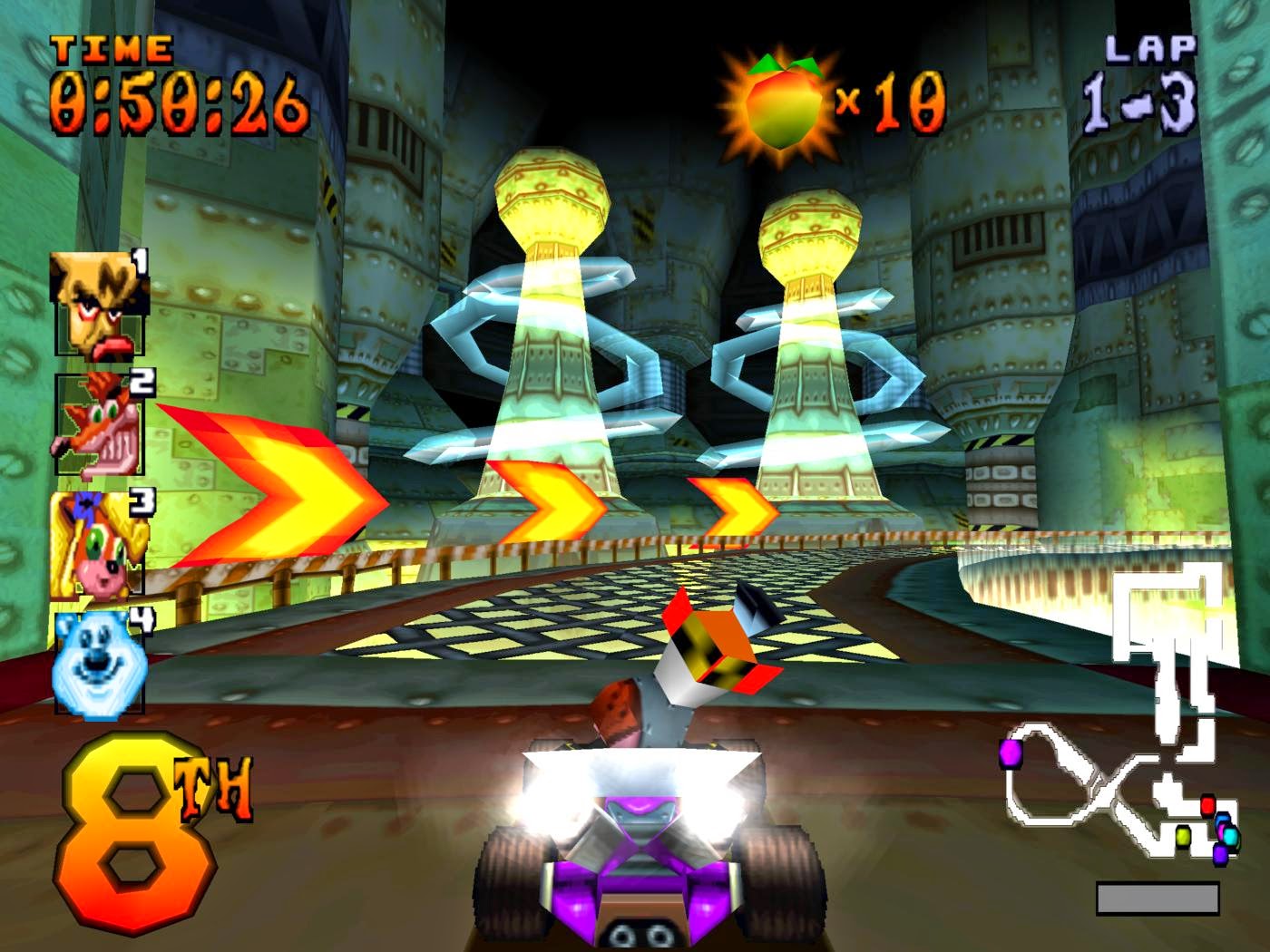 Game Crash Team Racing (CTR) PS1 For PC The World