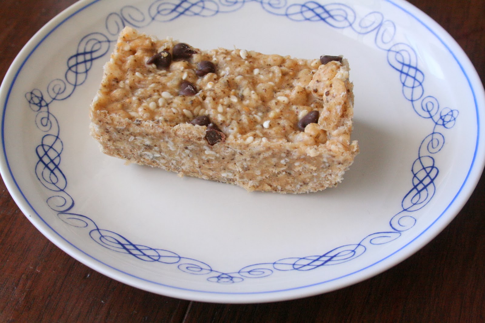The Healthy Happy Wife Sesame, Rice Cereal and Nut Butter Bars (Dairy