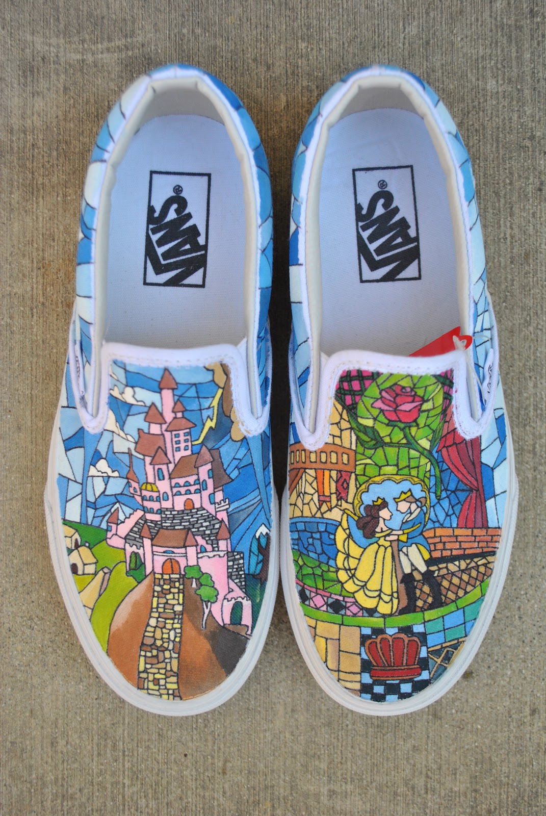 beauty and the beast vans uk