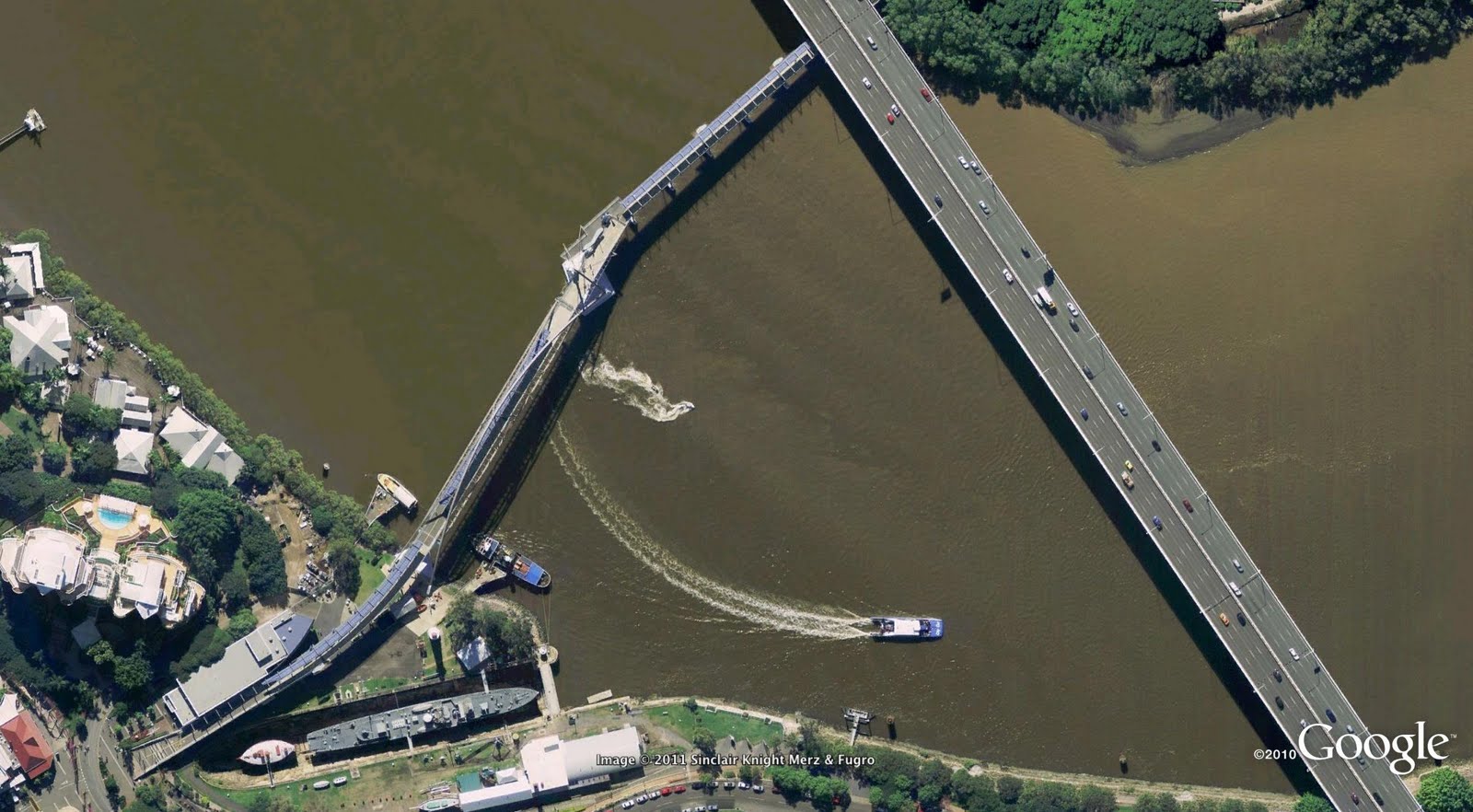 Bridge of the Week Australia's Bridges Goodwill Bridge across the
