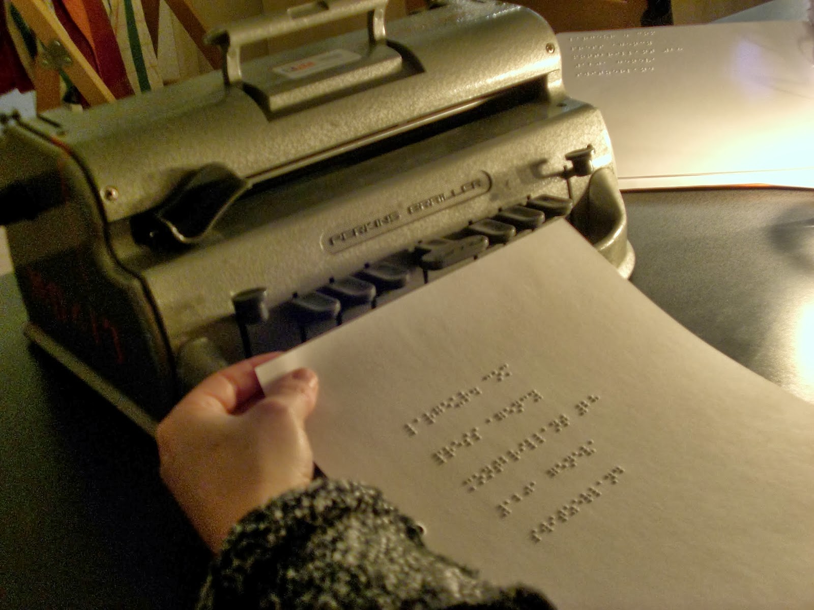 Lexicolatry Braille Letters at Your Fingertips