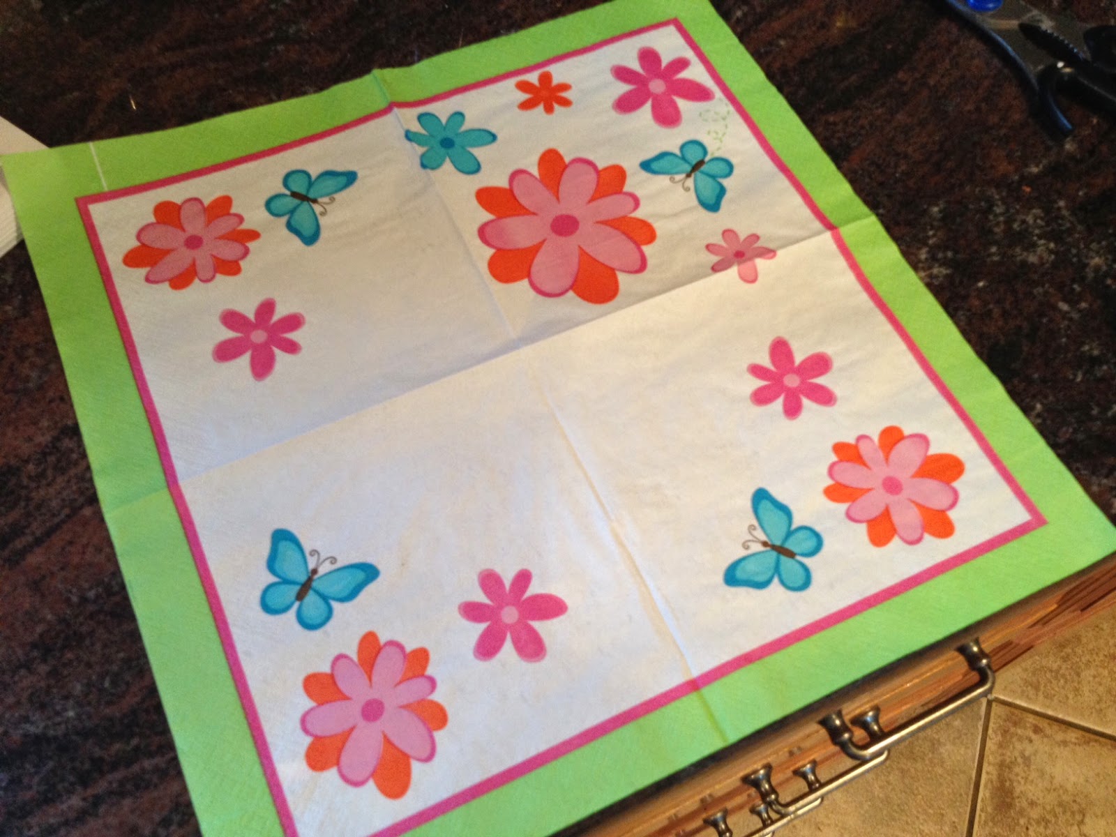 Two It Yourself DIY Coasters with Mod Podge and Napkins {And a Giveaway}