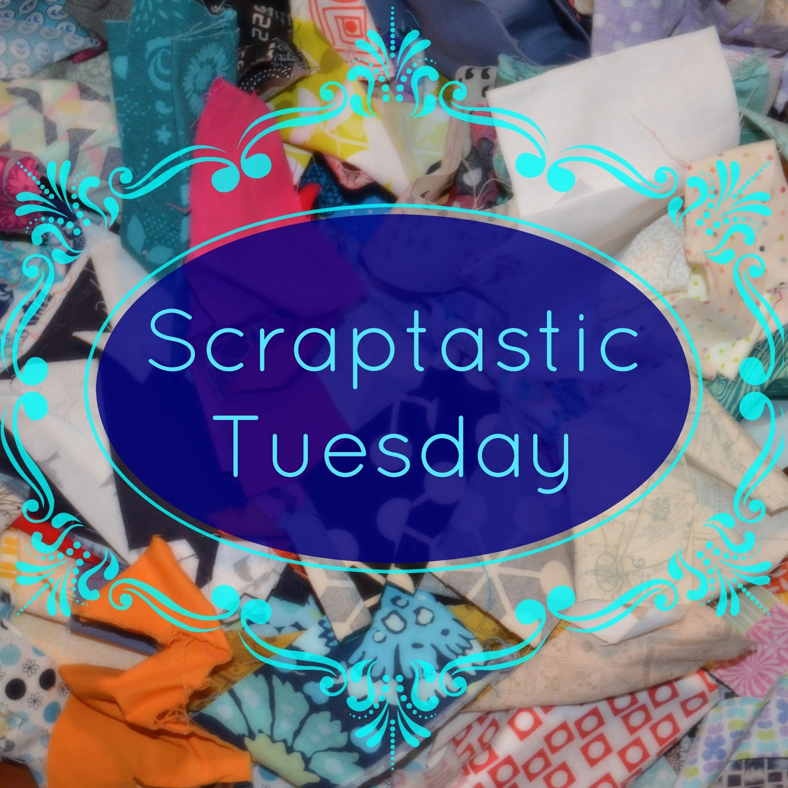 she can quilt Scraptastic Tuesday January Link is open!