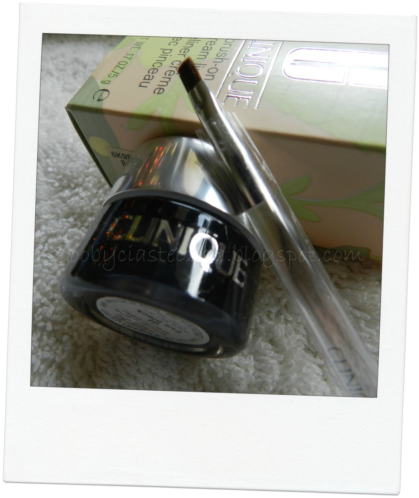 Eyeliner CLINIQUE brushon Czyli wielkie odkrycie na koniec roku ;)