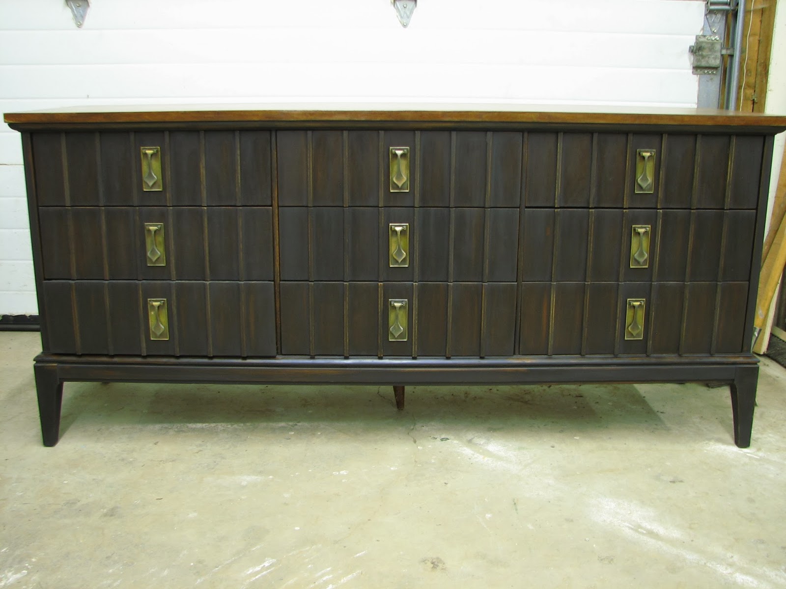 Laurel S Attic Classy Black Dresser Sold