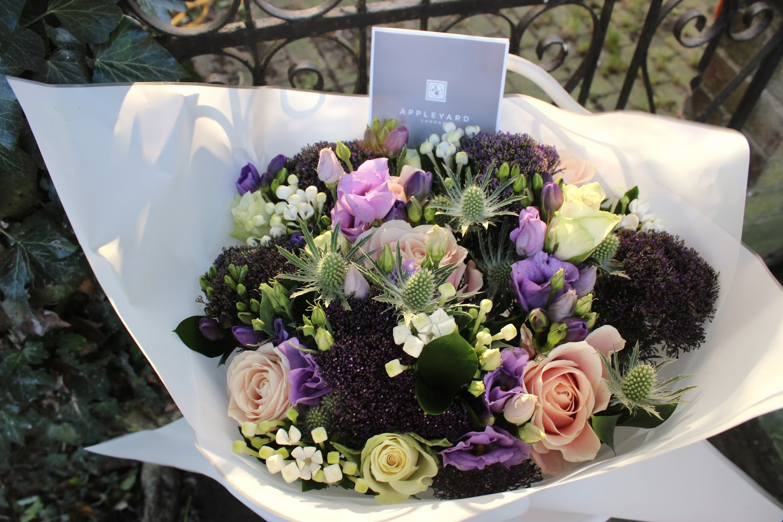 Valentines Flowers from Appleyard London The Human Mannequin