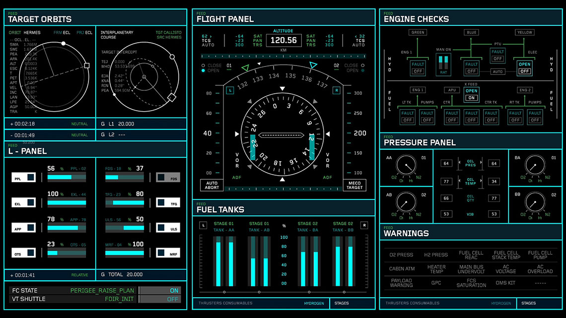 The Martian UI Reel by Territory Studio | CG Daily News