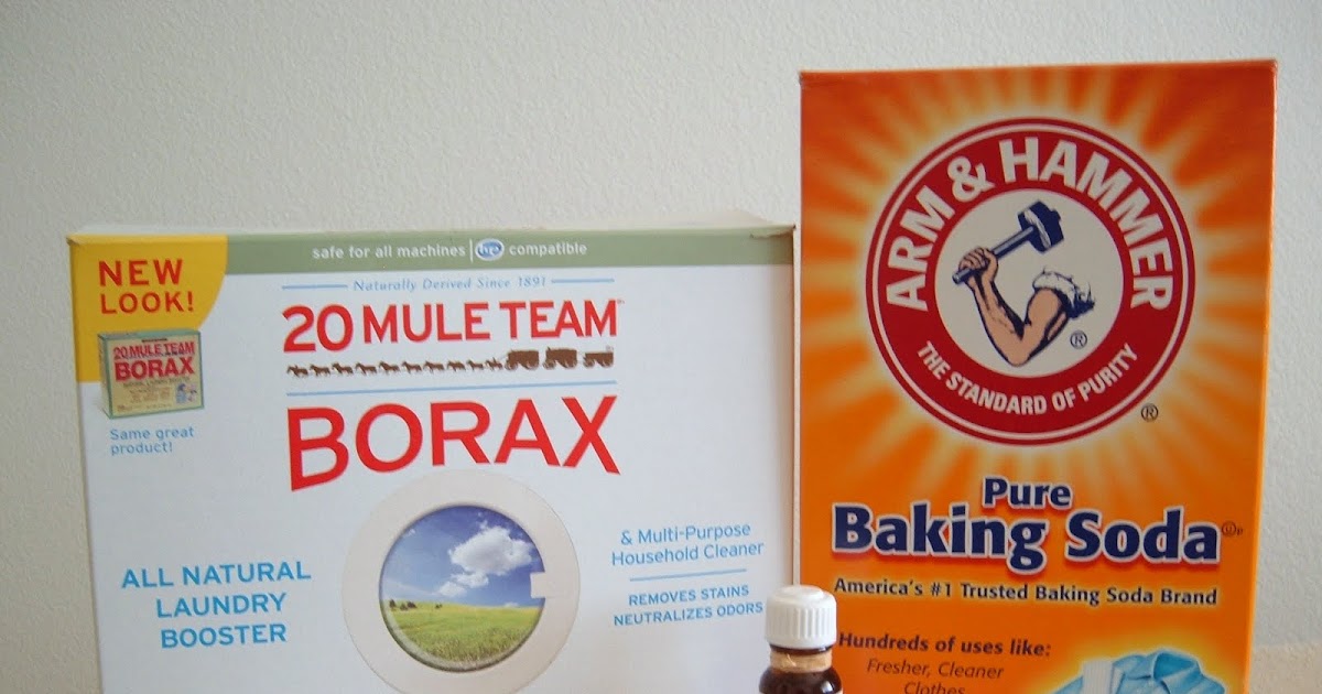 On homemade laundry detergent