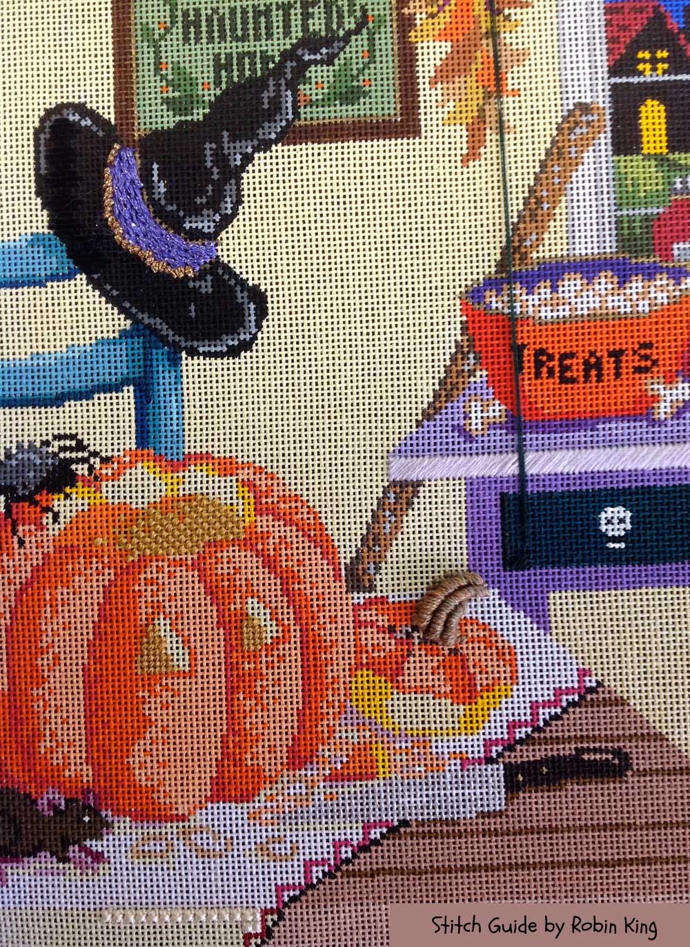 Needlepoint Study Hall Teaching at Beth's Needlepoint Nook, Louisville, KY