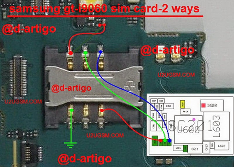 Samsung I9060 Diagram