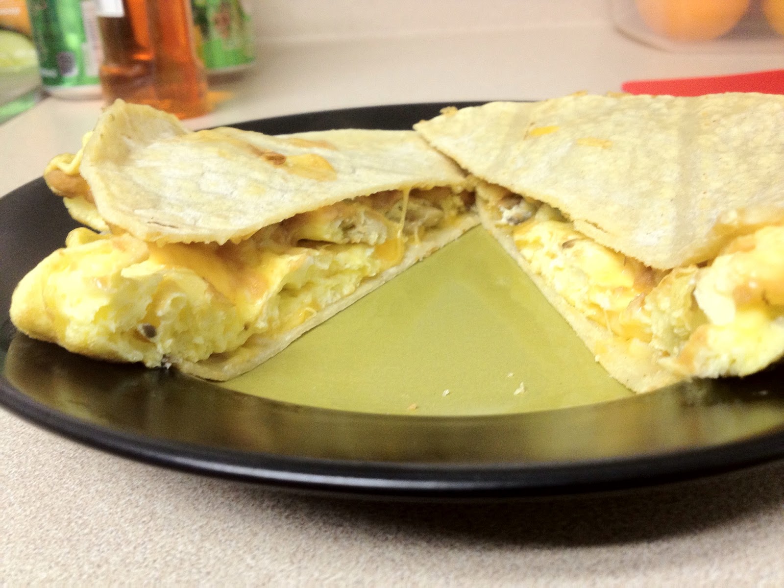 All Meat No Wheat Breakfast Quesadilla
