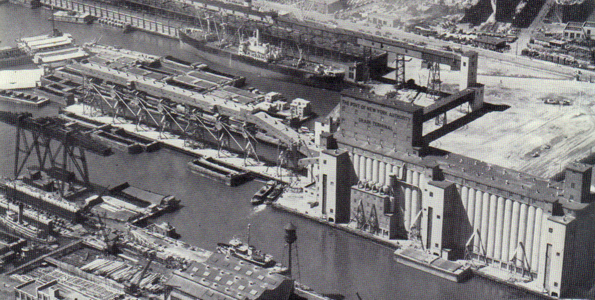 Brooklyn Relics Red Hook Grain Elevator New York State Barge Canal