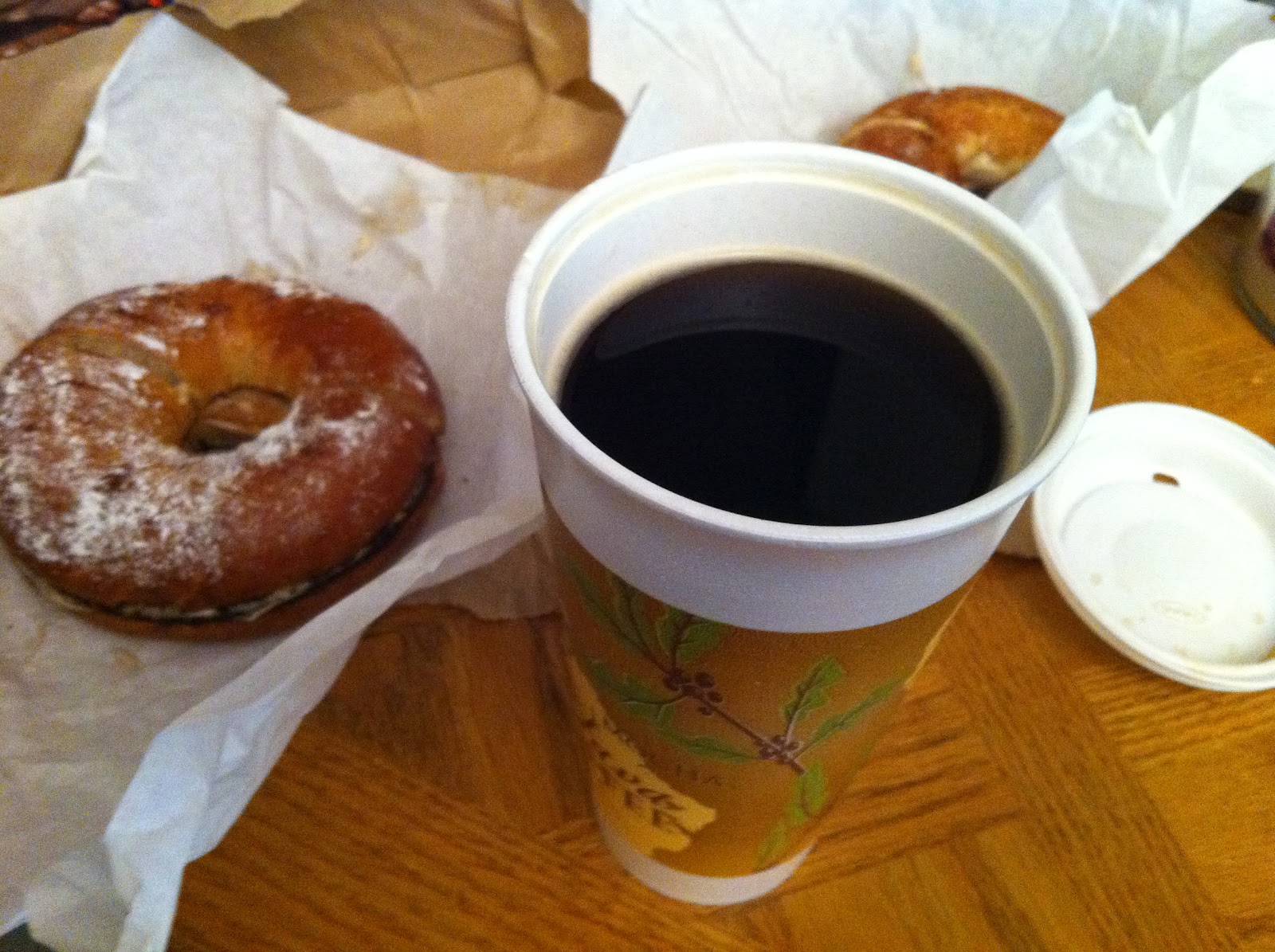 Sasaki Time Review of Izzy's Bagels