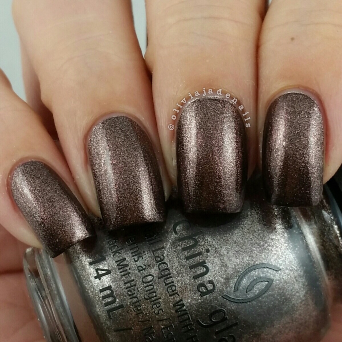 China Glaze Wood You Wanna? swatched by Olivia Jade Nails