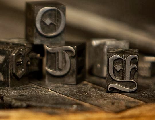 Imprenta de tipos móviles