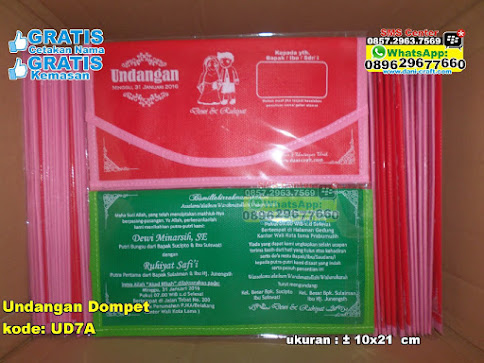Undangan Dompet jual