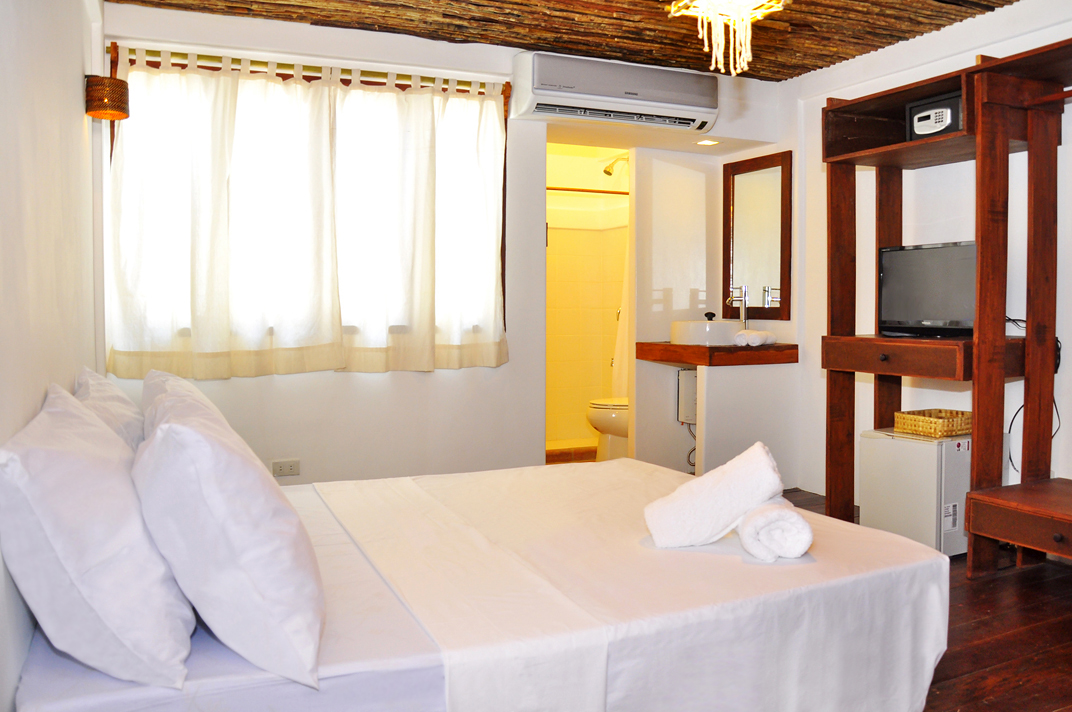 running in red stilettos coco huts boracay