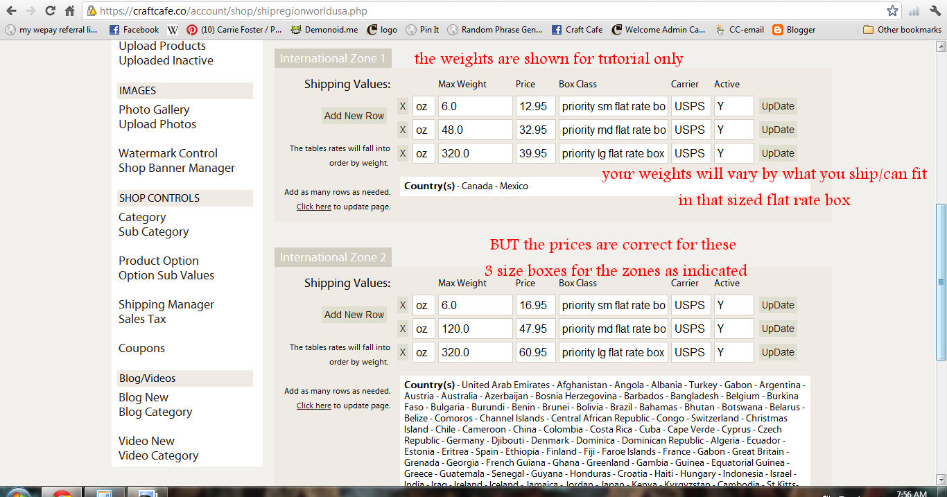 like the image above this text says the weights are for tutorial purposes only and will probably not reflect your actual weight limits but the prices like the image above this text says the weights are for tutorial purposes only and will probably not reflect your actual weight limits but the prices
