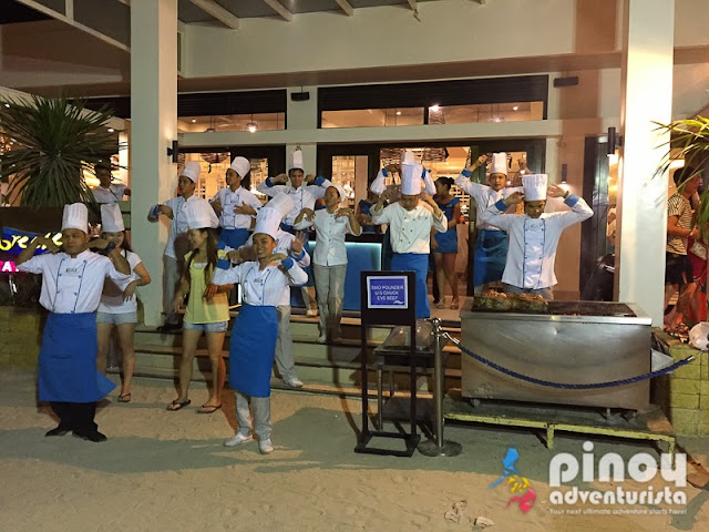 Dancing Chefs at Sea Breeze Cafe Boracay Regency