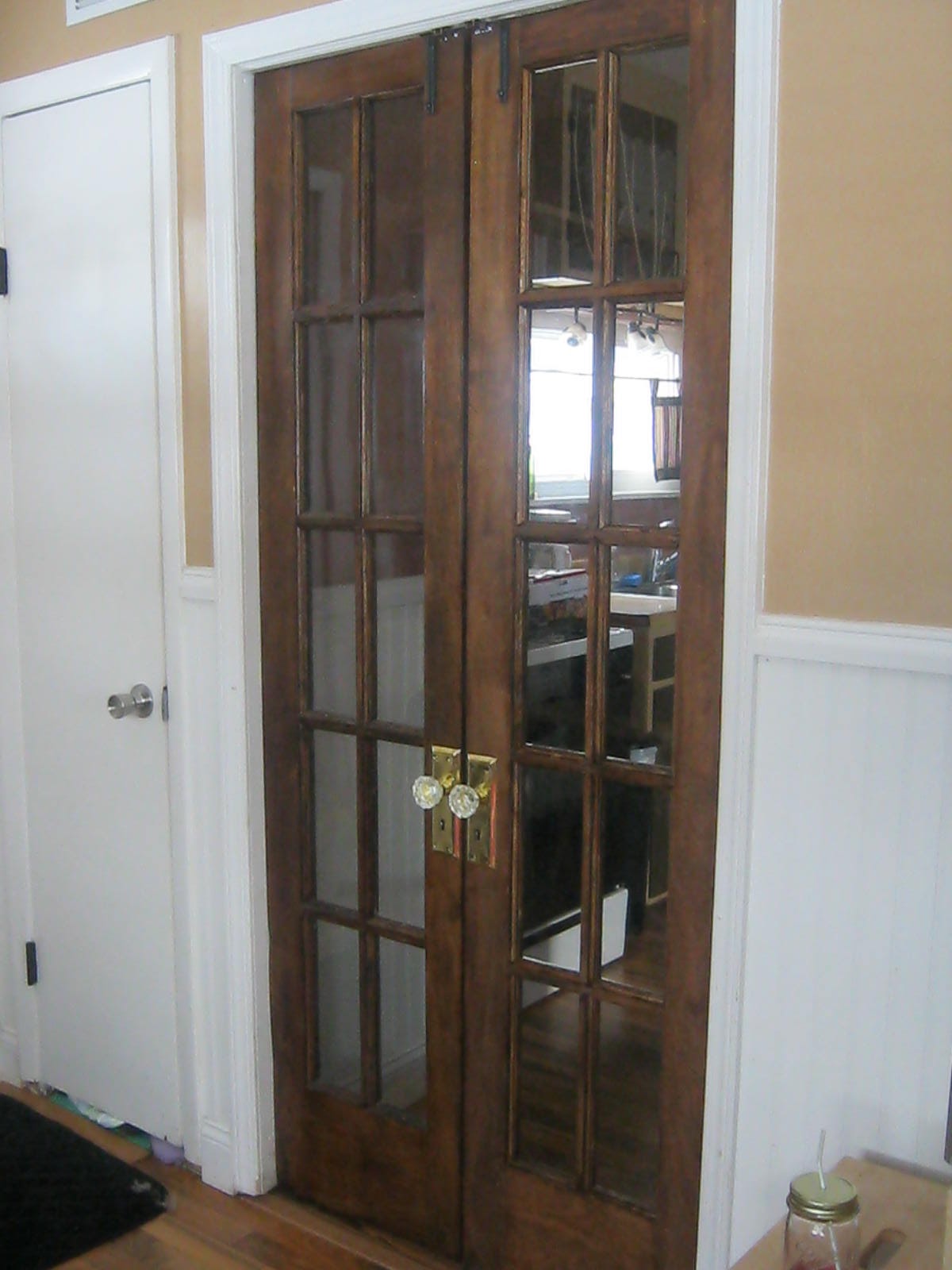 Two Blue Houses Refinished Vintage French Doors