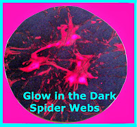 Bubble Spider Webs!!  Preschool Powol Packets