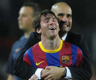 Guardiola se siente afortunado de disfrutar con Cristiano y Messi