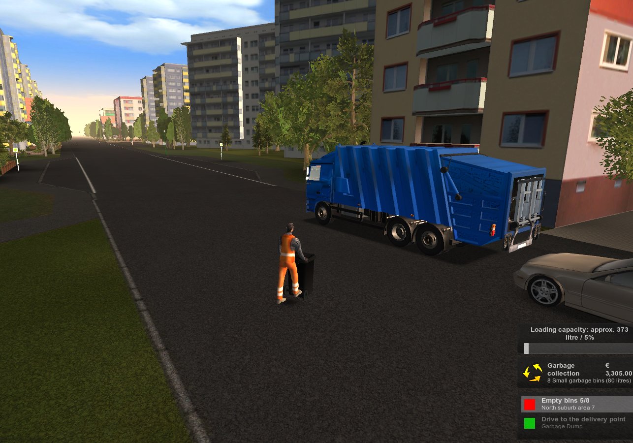 Garbage Truck Simulator Full PC İndir Full