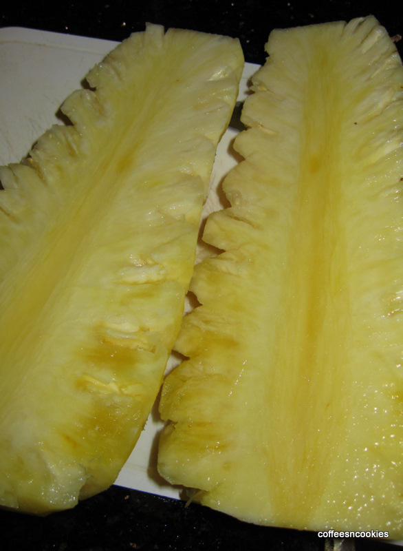 Ramblings How to Slice a Pineapple