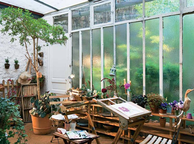 Ateliers D Artistes Des Lieux Inspires Elle Decoration Studios D Art Studio De Reve Espaces Studio